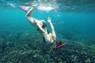 Diving,In,The,Ocean,In,Sri,Lanka.,2018.